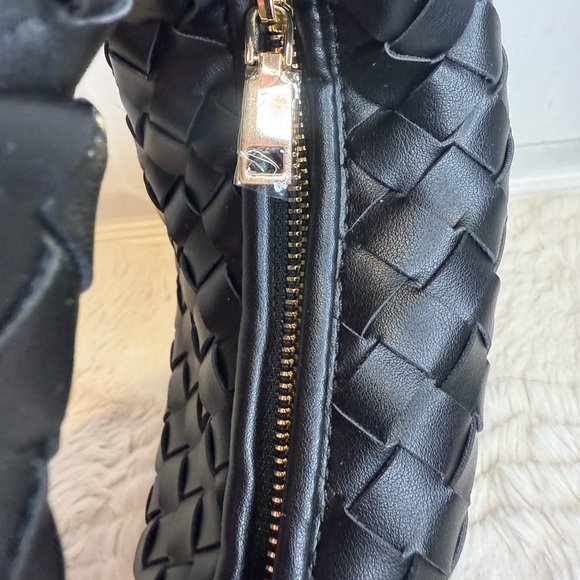 URBAN EXPRESSIONS WOVEN KNOT HOBO VEGAN PURSE HANDBAG - Picture 11 of 16